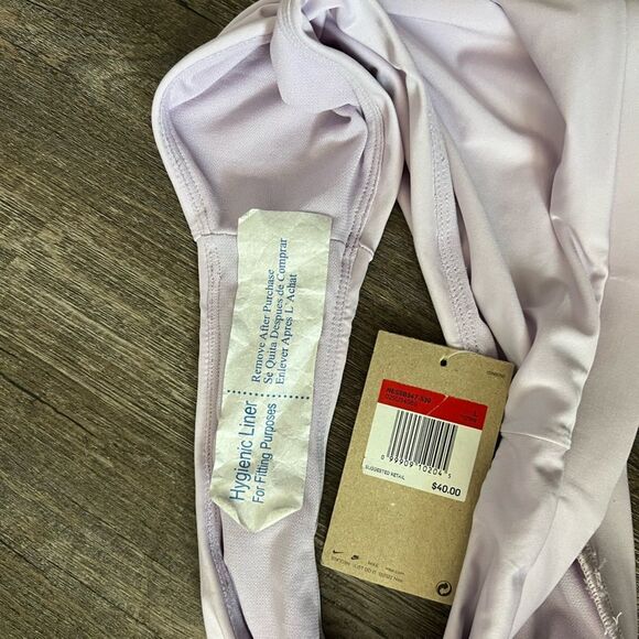 Nike Swim Women's Icon High Waist Bikini Bottom -Size Large - Picture 5 of 6